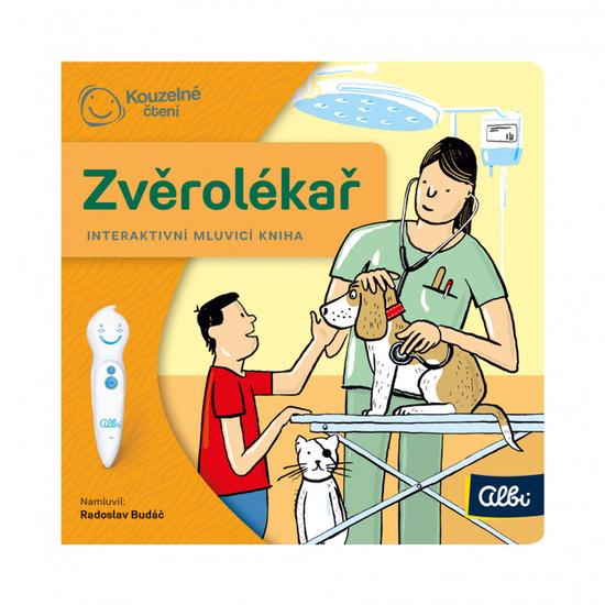 Levně Albi Kouzelné čtení Minikniha povolání Zvěrolékař