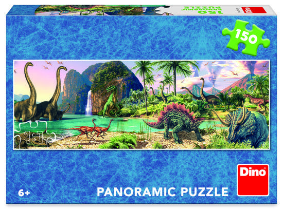Puzzle 150 Dinosauři u jezera - 393301DIN