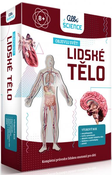Albi Objevuj svět Lidské tělo - 978-80-88317-56-2