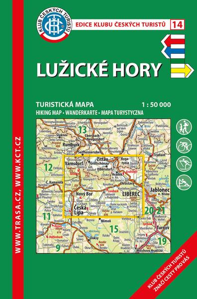 KČT 14 Lužické hory - 978-80-7324-555-9