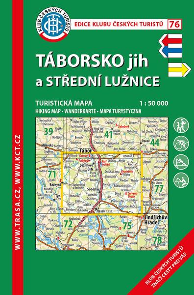 KČT 76 Táborsko jih a Střední Lužnice - 9788073245573