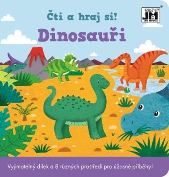 Levně JIRI MODELS Čti a hraj si - Dinosauři