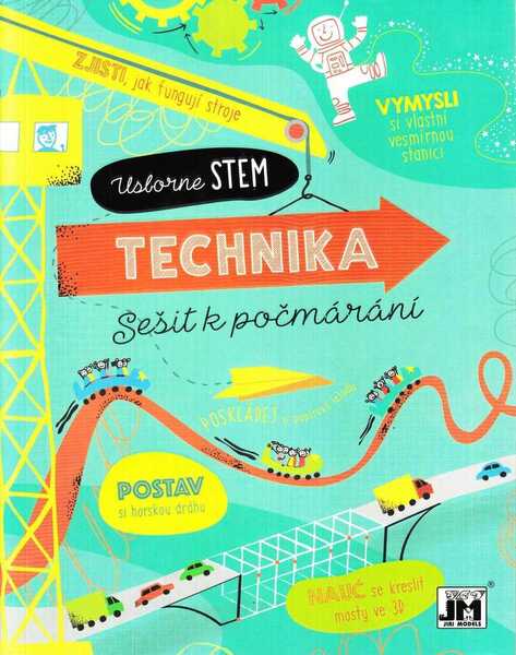 JIRI MODELS Sešit k počmárání - Technika - 2470-3