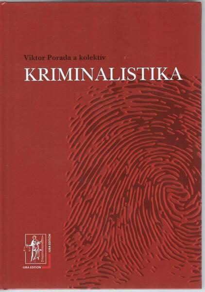 Kriminalistika - 978-80-8078-170-5