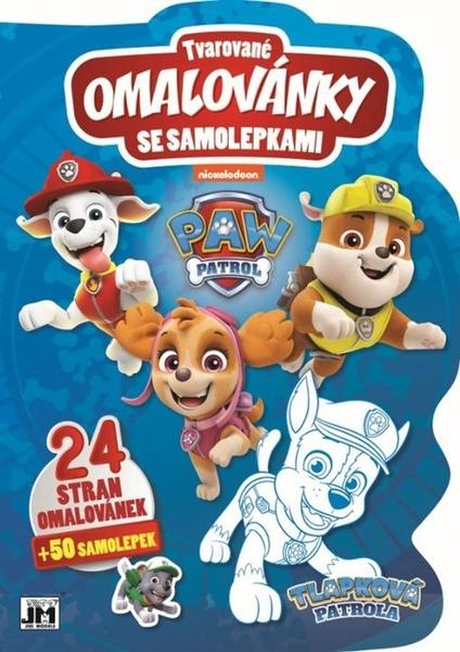 Tvarované omalovánky Tlapková patrola