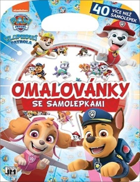 JIRI MODELS Omalovánky se samolepkami Tlapková patrola - 2729-2