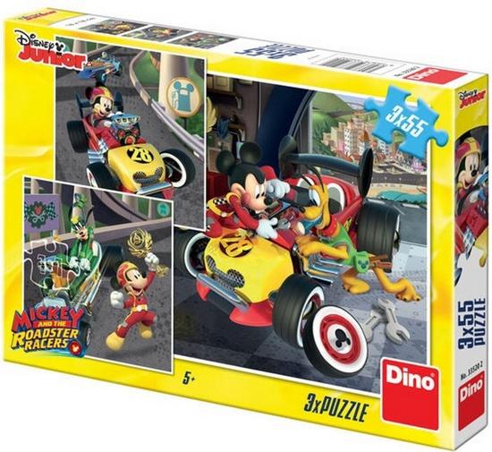 Puzzle Mickey Závodníci - 335202