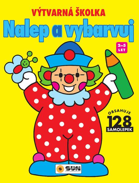 Levně Nalep a vybarvuj Výtvarná školka