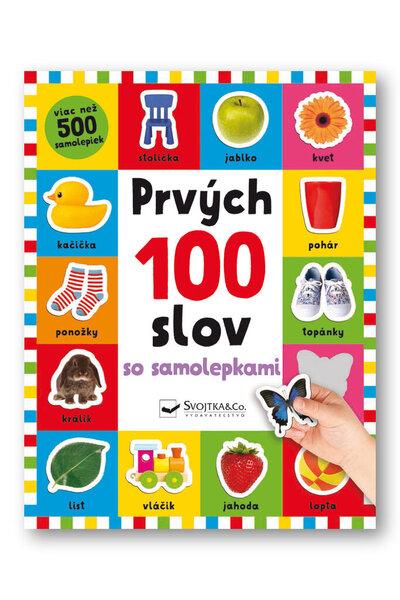 Levně Prvých 100 slov so samolepkami