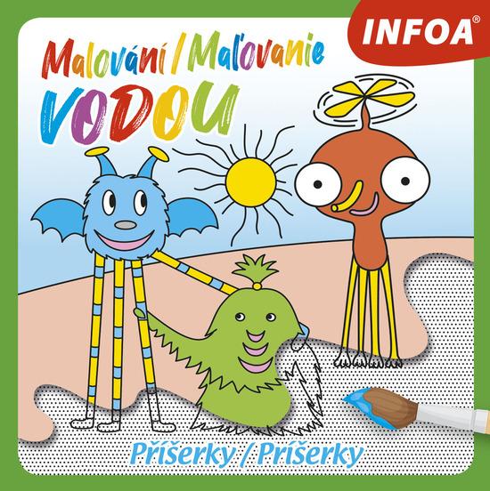 Levně Malování/Maľovanie vodou Příšerky/Príšerky