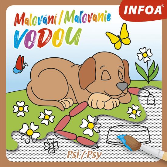 Levně Malování/Maľovanie vodou Psi/Psy