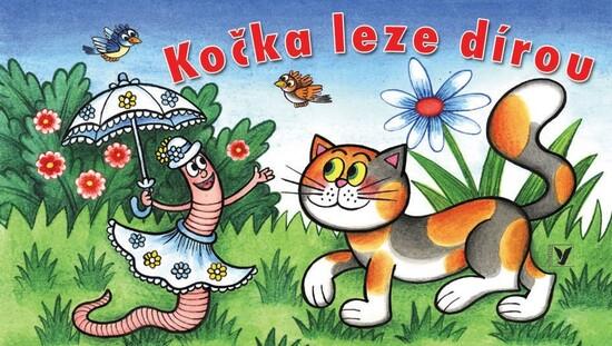 Levně Kočka leze dírou