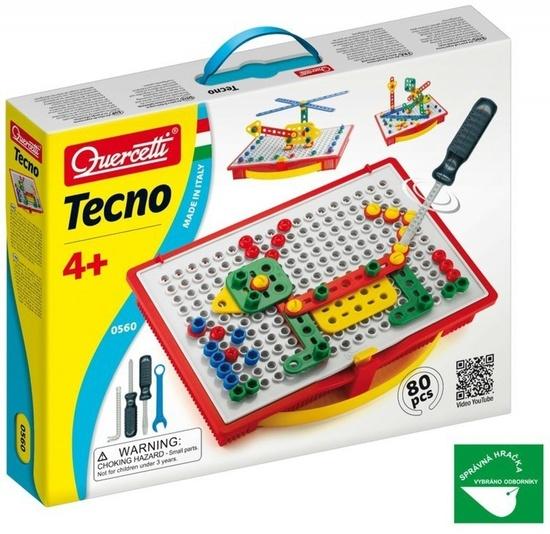 Quercetti Tecno 80 ks v kufříku 0560 - QU0560