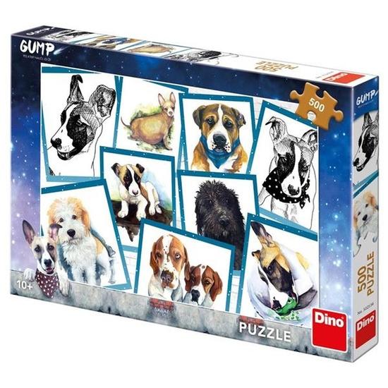 Levně PES GUMP 500 Puzzle