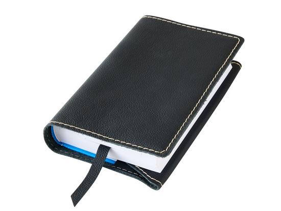 Levně Obal se záložkou D248 Černý XL