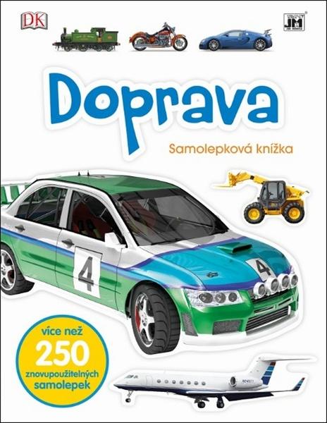 Samolepková knížka Doprava - 978-80-7518-033-9