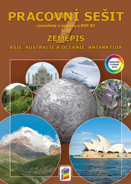 Zeměpis 7 Asie, Austrálie a Oceánie, Antarktida Pracovní sešit - 978-80-7600-204-3