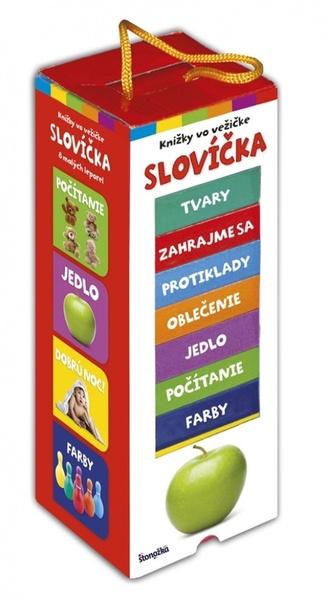 Knižky vo vežičke Slovíčka - 978-80-551-7265-1
