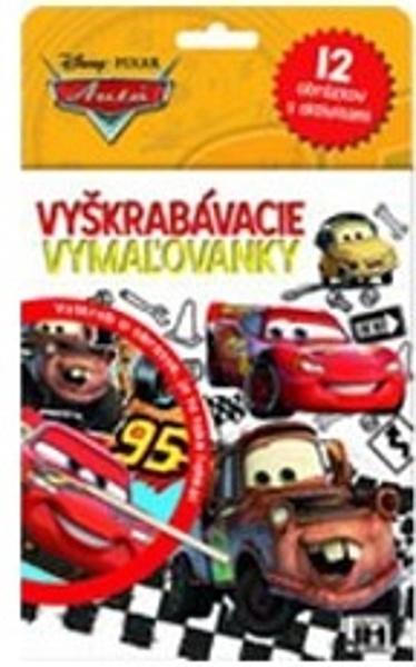 JIRI MODELS Škrabací vymalovánky Auta