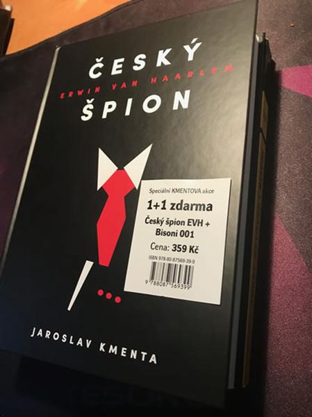 Balíček 2ks Český špion Erwin van Haarlem + Bisoni 001 - 978-80-87569-39-9