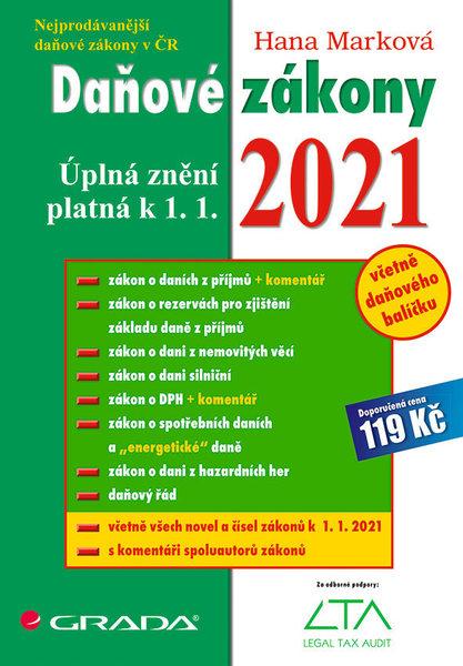Daňové zákony 2021 - 978-80-271-3130-3