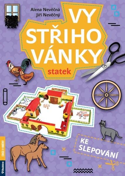 Levně vystřihovánky ke slepování statek Alena Nevěčná
