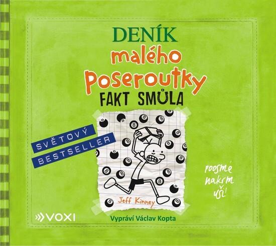 Levně Deník malého poseroutky 8 - Jeff Kinney - čte Václav Kopta