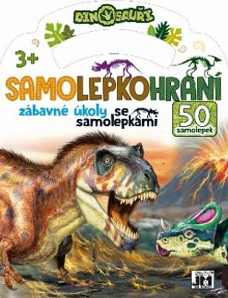 JIRI MODELS Samolepkohraní Dinosauři - 2162-7
