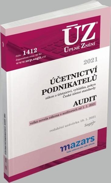 ÚZ 1412 Účetnictví podnikatelů, Audit, 2021 - 978-80-7488-448-1