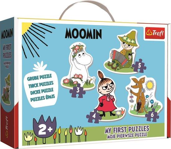TREFL Baby puzzle Mumínci 4v1 (3,4,5,6 dílků) - 36094