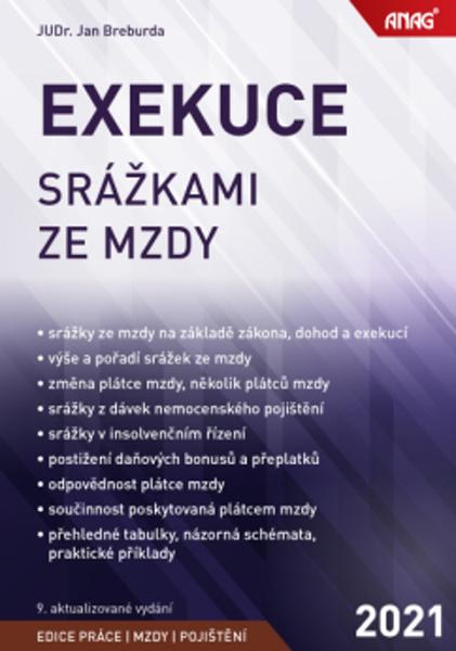 Exekuce srážkami ze mzdy 2021 - 978-80-7554-308-0