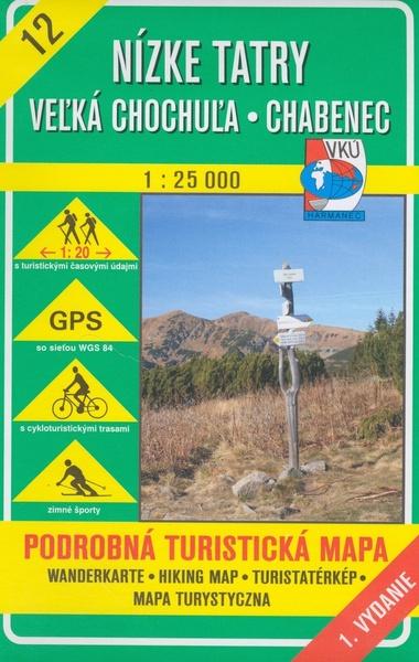 Nízke Tatry Veľká Chochuľa Chabenec 1:25 000 - 60-03-32428-7
