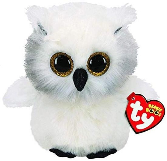 Beanie Boos Austin bílá sova 15 cm