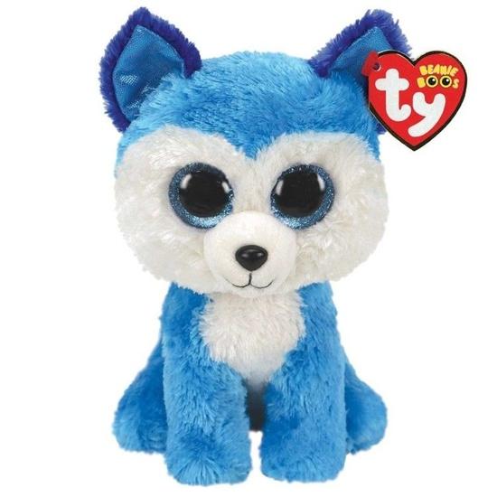Beanie Boos Prince modrý husky 15 cm