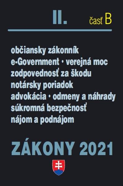 Zákony II-B 2021 - 978-80-8162-175-8