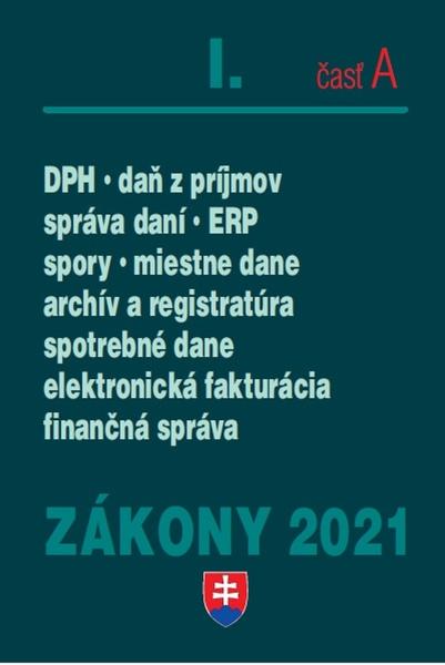 Zákony I-A/2021 - 978-80-8162-169-7