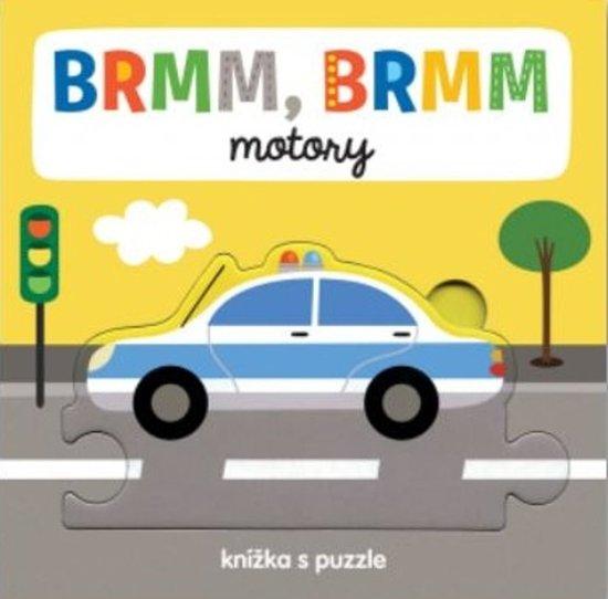 Svojtka & Co. Knížka s puzzle: BRMM, BRMM motory - 4846
