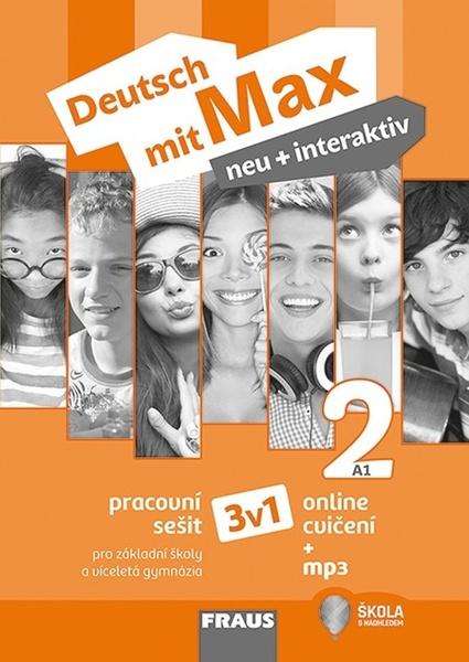 Levně Deutsch mit Max neu + interaktiv 2 Pracovní sešit 3v1