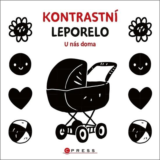 Levně Kontrastní leporelo U nás doma