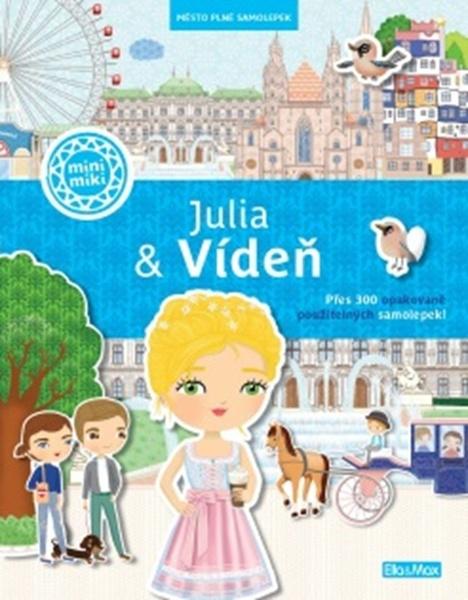 Levně Julia & Vídeň - Město plné samolepek
