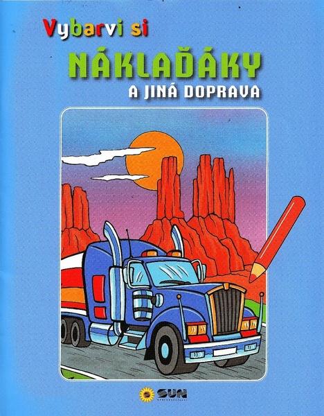 Levně Vybarvi si Náklaďáky a jiná doprava
