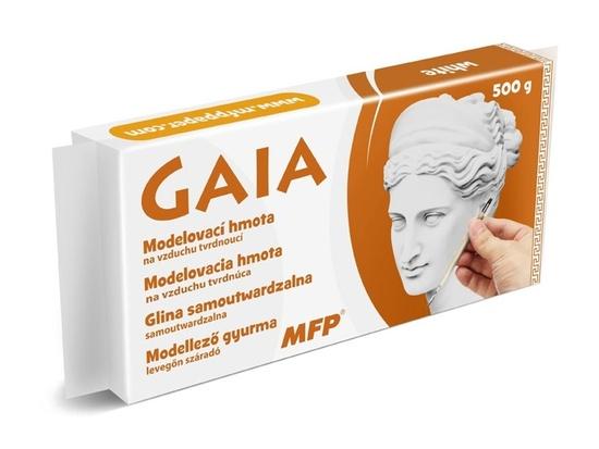 Levně MFP 5300980 modelovací hmota GAIA 500g bílá