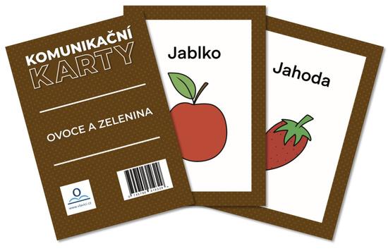 Levně Komunikační karty Ovoce a zelenina