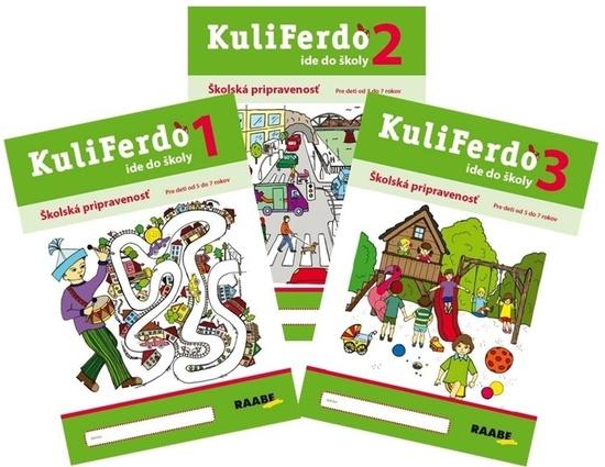 Levně Kuliferdo ide do školy (komplet 1 - 3) - Kolektív autorov