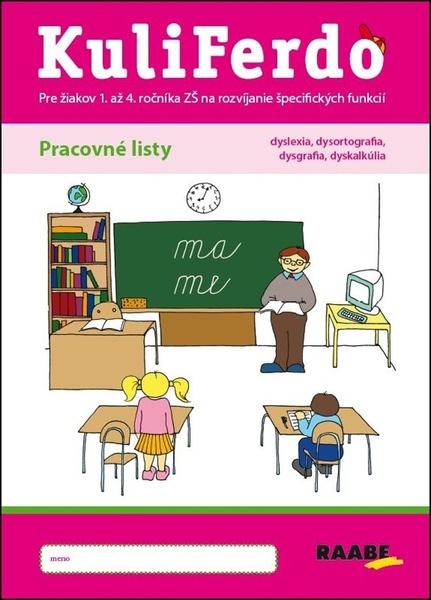 Kuliferdo - pracovné listy - Kolektív autorov - 978-80-8140-450-4