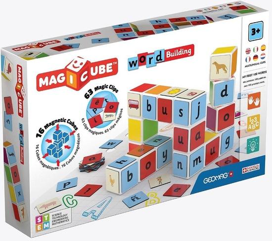 GEOMAG Magnetické kostky Magicube Skládání slov - 084