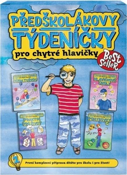 Předškolákovy týdeníčky pro chytré hlavičky - 978-80-907132-7-7