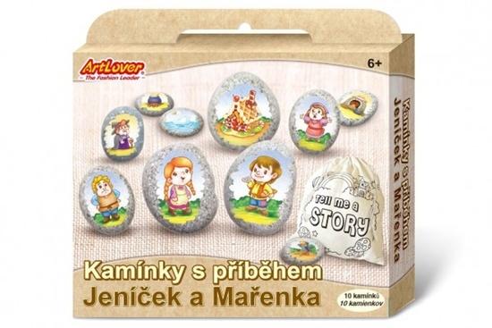 ARTLOVER Kamínky s příběhem - Jeníček a Mařenka - RST-LB015