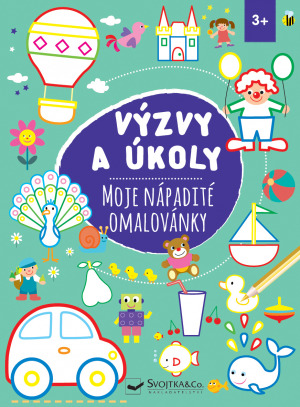 Výzvy a úkoly Moje nápadité omalovánky - 978-80-256-2966-6