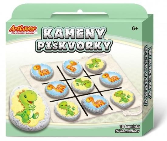 Kameny piškvorky dinosauři